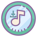 Downloader Music Mp3 Player Icon