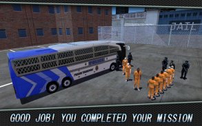 3D police Bus Transport prison screenshot 5