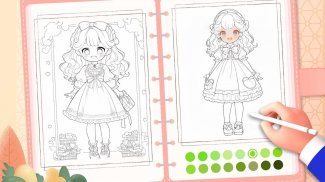 Doll Color: Princess Coloring screenshot 5