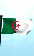 Algeria Flag 3D Free Wallpaper screenshot 4