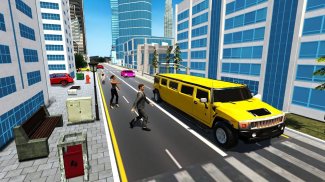 US Limo Taxi- Car Driving Game screenshot 2