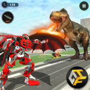 Dino Robot: Dino Car Robot 3D screenshot 3