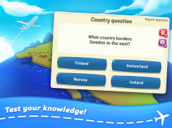 Backpacker™ - Geography Quiz screenshot 1