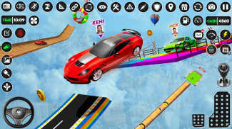 imposible pistas coche acrobacias conducción juego screenshot 0