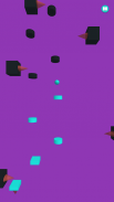 Cyan Ball Bounce screenshot 1