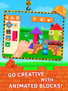 बच्चे निर्माण खेलों नि: शुल्क! screenshot 0