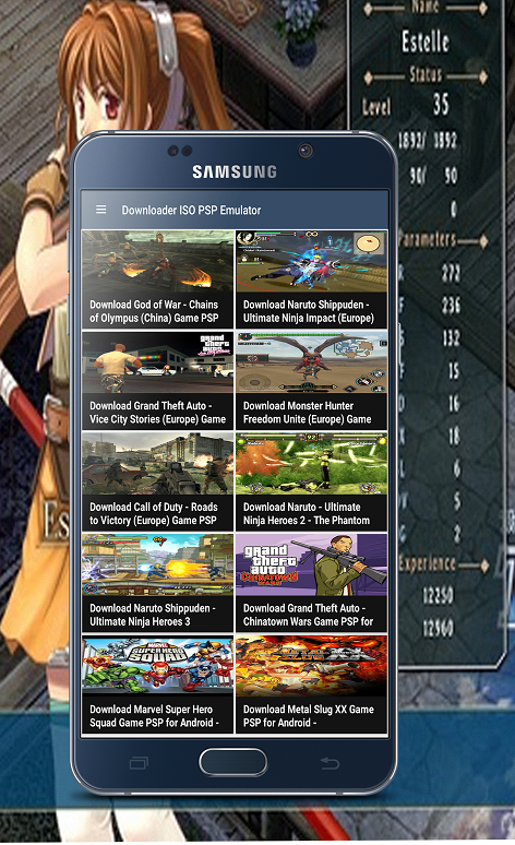 Game File Iso Database PSP Emu para Android - Download