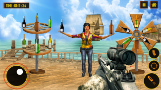 3D Bottle Target Shooting Games: New FPS Gun Games screenshot 4