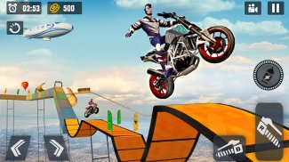 Superhero GT Bike Racing Stunt screenshot 15