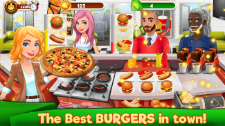 महाराज रसोई बुखार - रेस्तरां पाक कला खेल भोजन screenshot 1