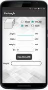 Metal Weight Calculator screenshot 2