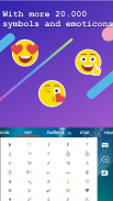 Cool Symbols - Emoticons - My Photo Keyboard screenshot 4