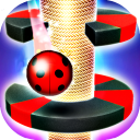 Tower Ladybug Ball Jump Icon