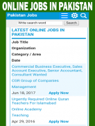 Online Jobs In Pakistan screenshot 1