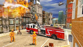 Fire Engine Truck Driving : Emergency Response screenshot 10