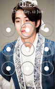 Nam Joo Hyuk Pattern Lock Screen screenshot 2