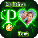 Lighting Text Photo Frames Icon