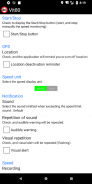 Speed alarm screenshot 1