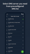 DNS Changer - IPv4 & IPv6 screenshot 1