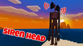 Siren Head Mod for Minecraft PE screenshot 1