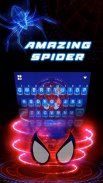 Thème de clavier Amazing Spider screenshot 2