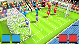 Cubic Soccer 3D screenshot 1