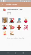 Teddy Bear Sticker - WASticker screenshot 5