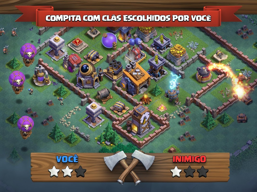 Clash Of Clans Aplicativo De Jogo Móvel. Fundo De Dinheiro