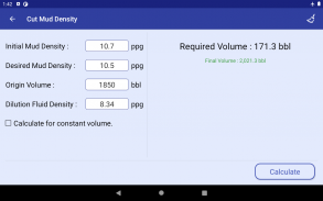 Drilling Fluids App screenshot 14