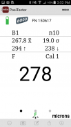 PosiTector screenshot 2
