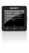 Calendar for SmartWatch 2 screenshot 2