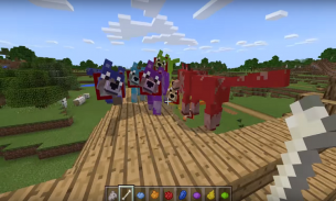 Colorful Mutant Wolves addon for MCPE screenshot 1