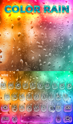 Color Rain Keyboard Wallpaper screenshot 1