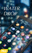 Drop Rain Parallax Go Launcher Theme screenshot 0