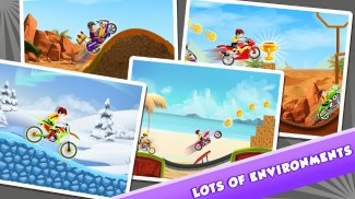 Hill Racing Bike Game For kids screenshot 0