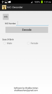 Ceylon Nic Decoder screenshot 1