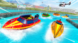 Jet Ski Speed Boat Stunts Race screenshot 0