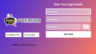 Pure-iptv screenshot 1