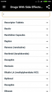Drugs Side Effects Dictionary screenshot 0