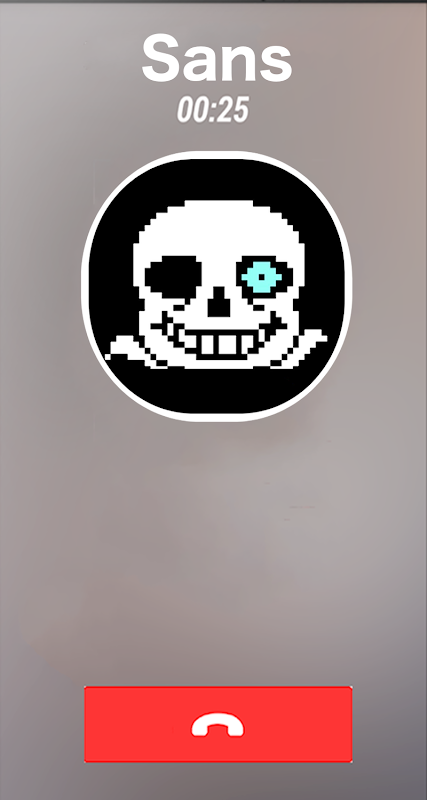 Skeleton Sans Fake Video Call for Android - Free App Download