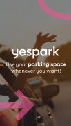 Yespark: parcheggio a noleggio screenshot 1