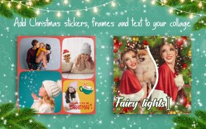 Christmas Collage Maker 🌟 New Year Photo Frame screenshot 10