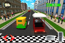 Rickshaw Simulator 2020: Tuk Tuk Rickshaw Games screenshot 11
