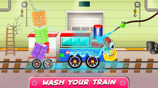 🚂Train Wash - Kids Educational Games🚂🧽 screenshot 4