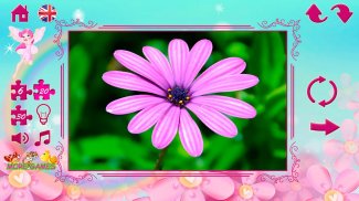 Puzzles for girls: flowers screenshot 0