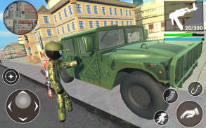 US Army Stickman Counter Rope Hero 3D screenshot 11