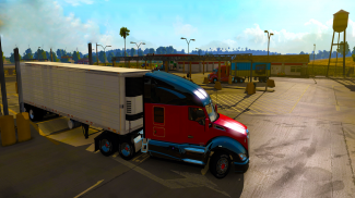 3D Truck Traffic Simulator Real screenshot 1