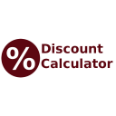 Discount Calculator - how to calculate percentage Icon