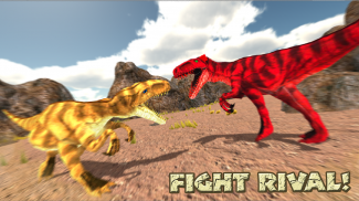 Hungry Raptor Desert Dino Hunt screenshot 1