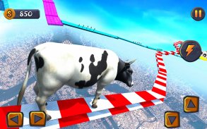 Epic Cow Ramp Rush Run screenshot 2